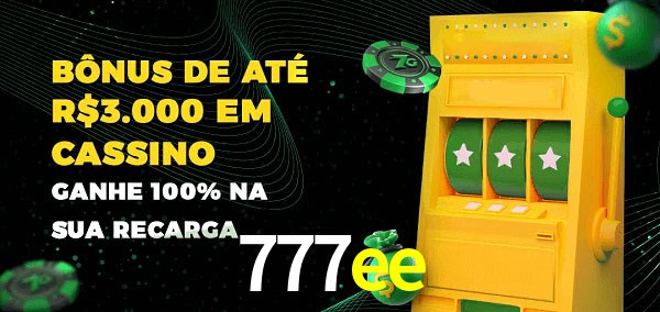 777ee melhor bônus de depósito